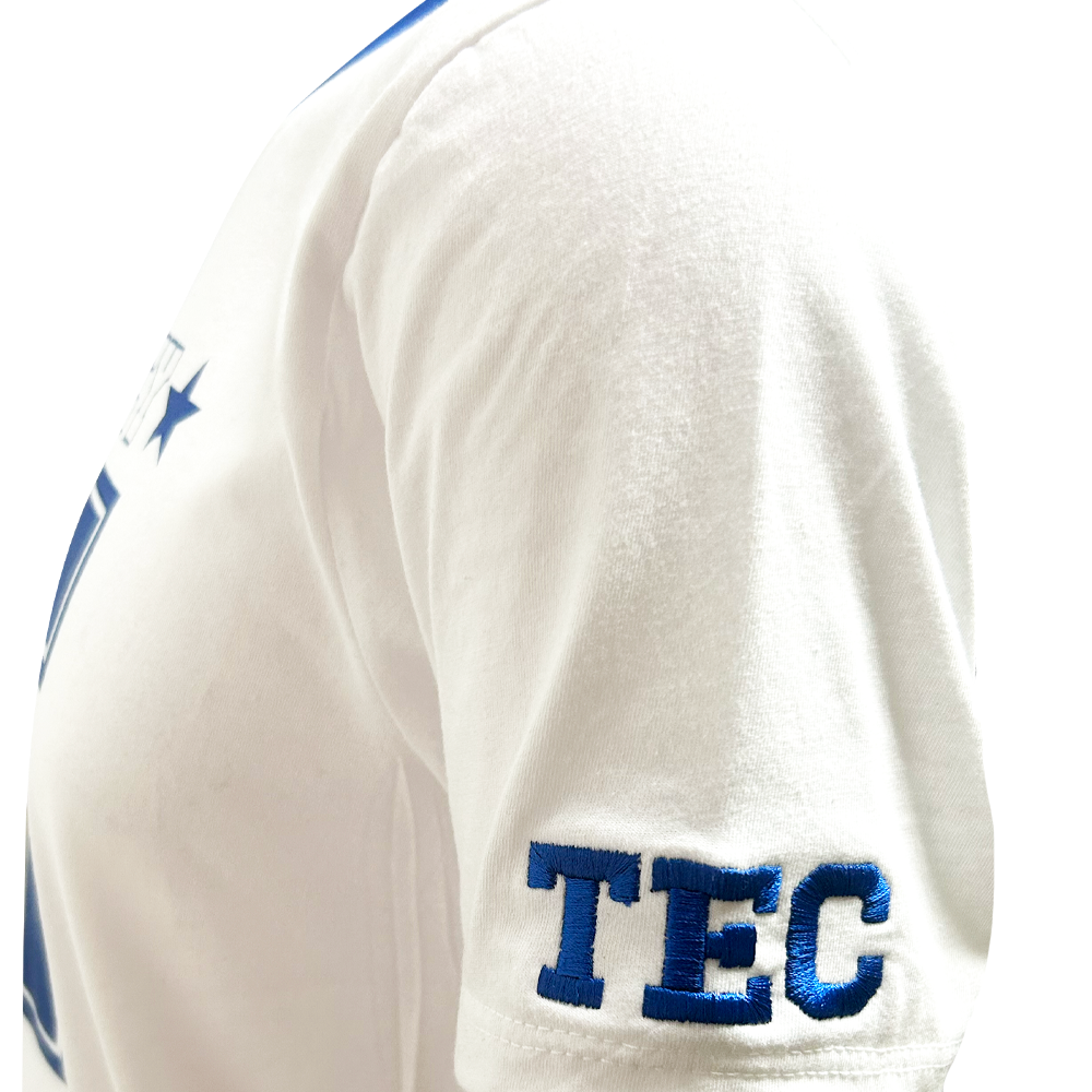 Playera Casual Disney Mickey TEC Hombre Blanco