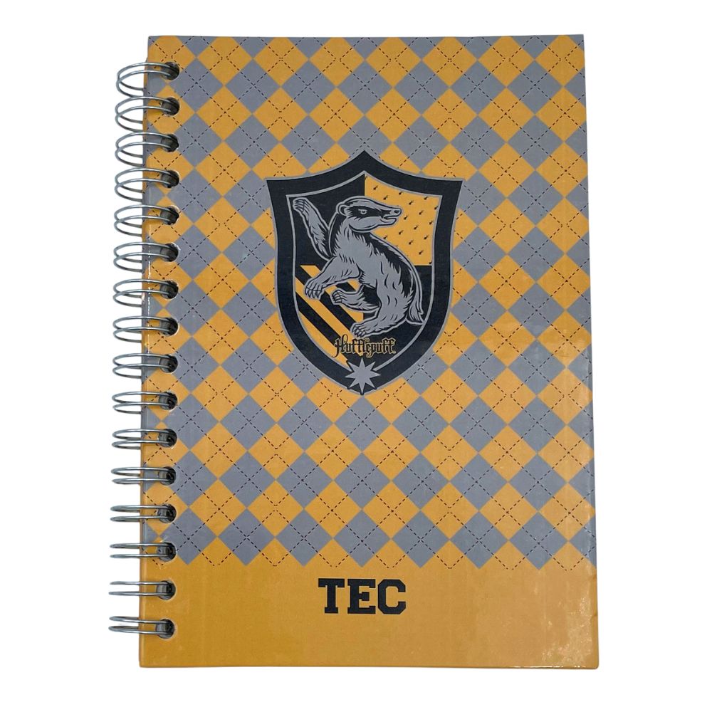 Libreta Harry Potter Hufflepuff TEC, Amarillo