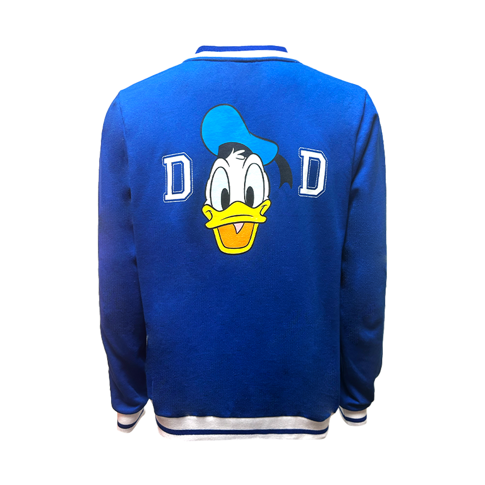 Chamarra Universitaria Básica Disney Donald TEC Azul