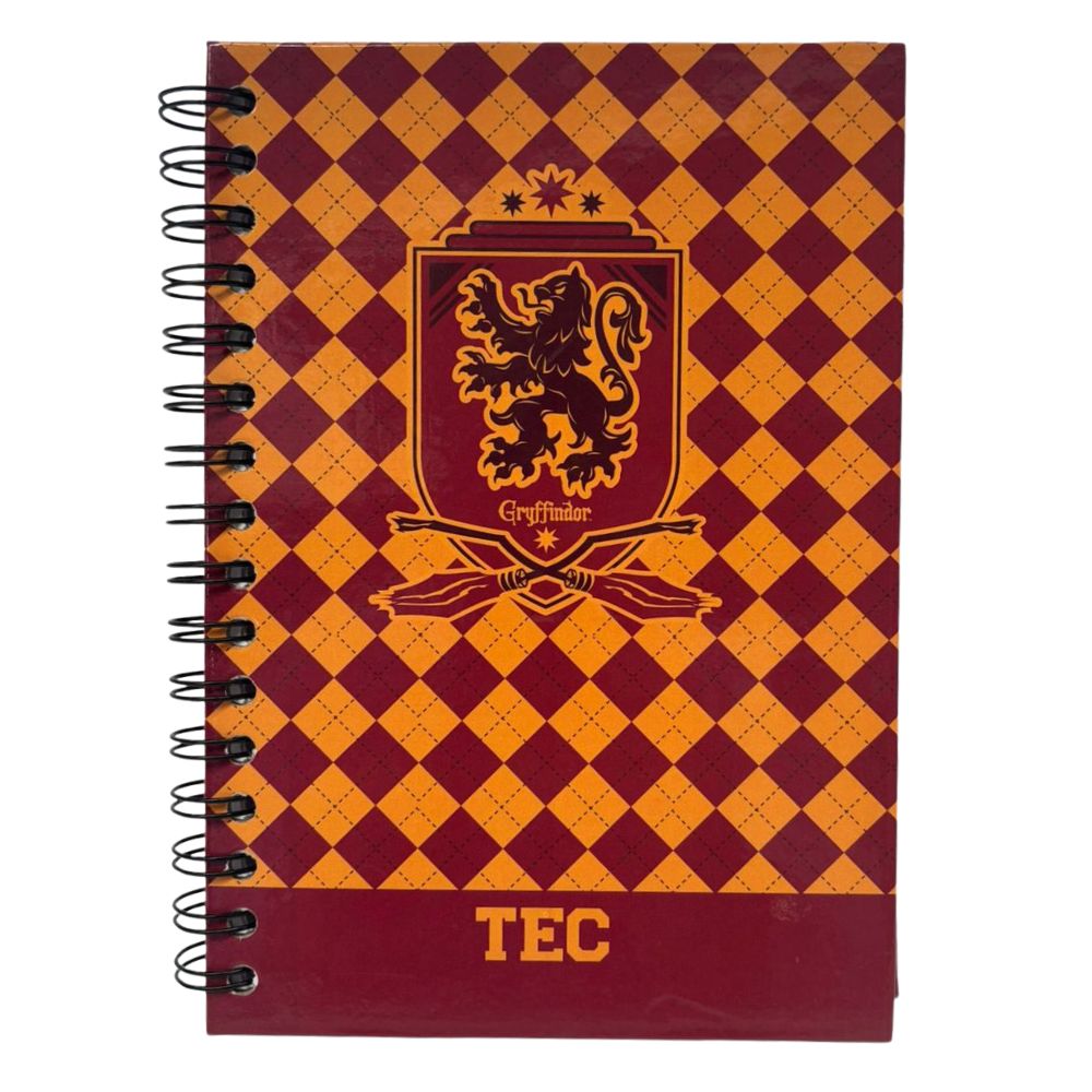 Libreta Harry Potter Gryffindor TEC, Rojo