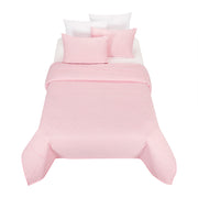 Colcha Diamante Matrimonial Rosa 1.90 x 2.25 mts