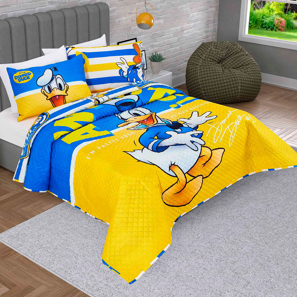 Edrecolcha Matrimonial 1.90 x 2.25 mts. Donald Duck