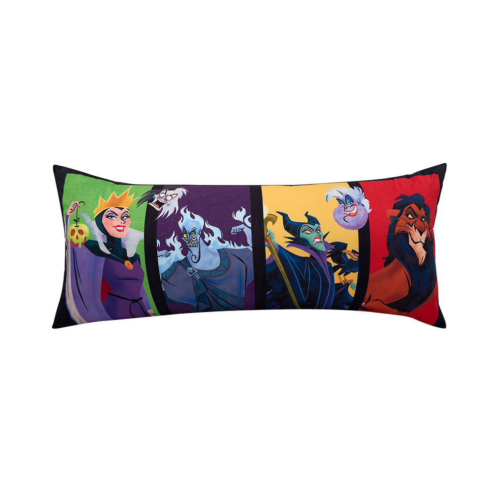 Almohada Súper jumbo 1.20 x .50 mts Villanos Disney