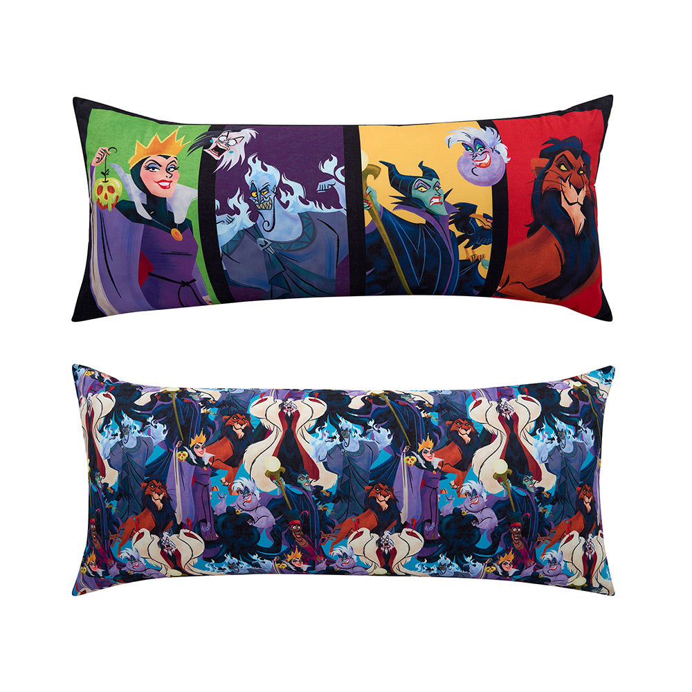 Almohada Súper jumbo 1.20 x .50 mts Villanos Disney