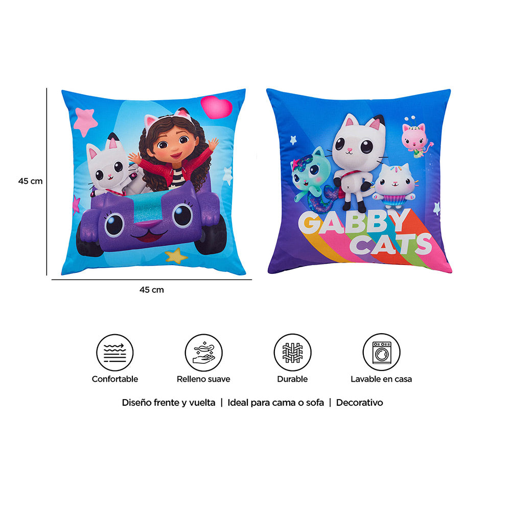 Cojín Reversible 45x45 cms Gabby