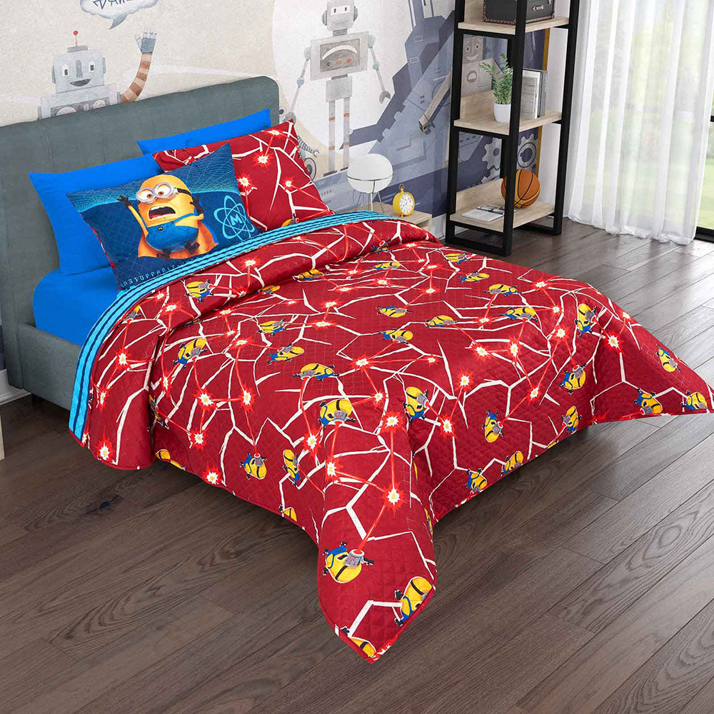 Edrecolcha Matrimonial 1.90 x 2.25 mts. Minions