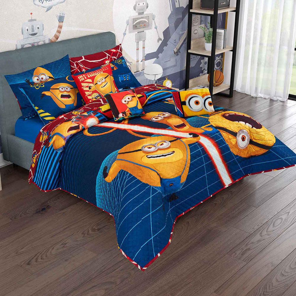 Edrecolcha Matrimonial 1.90 x 2.25 mts. Minions