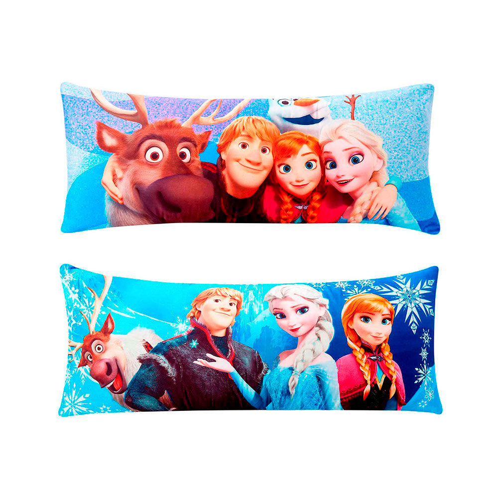 Almohada Súper jumbo 1.20 x .50 mts Frozen
