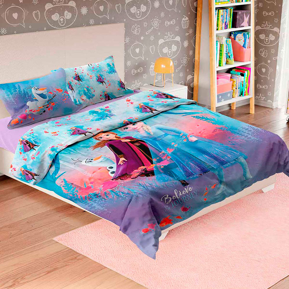 Edredón Down Frozen Matrimonial 1.80 x 2.20 mts