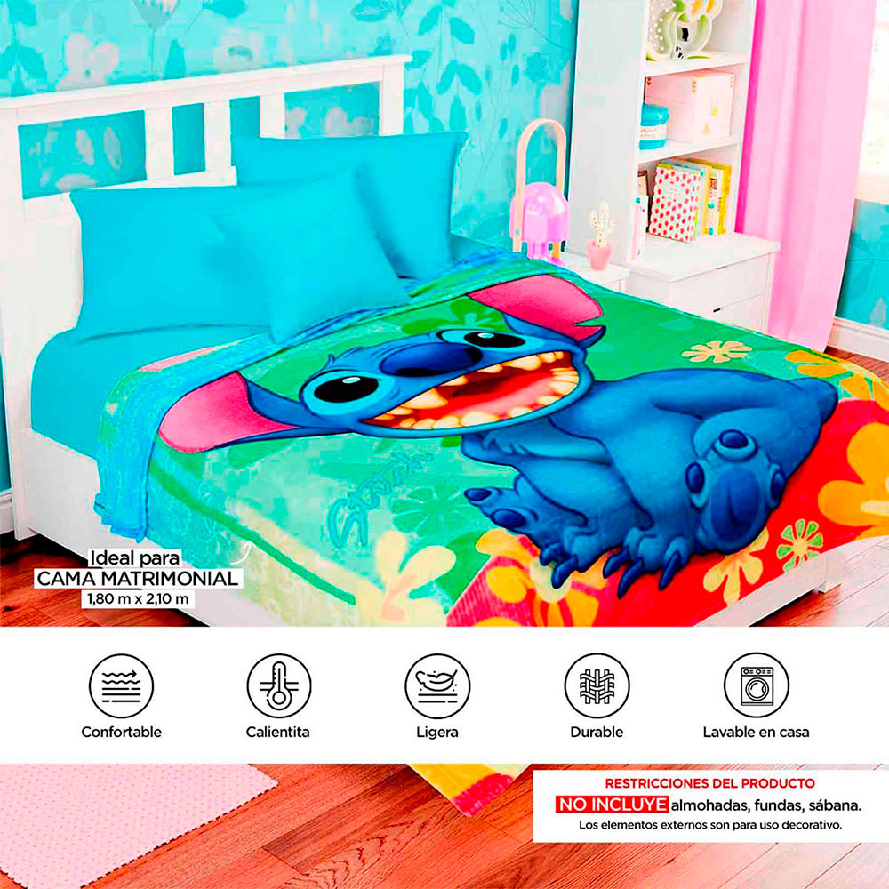 Cobertor Serenity Stitch Matrimonial 1.80 x 2.10 mts.