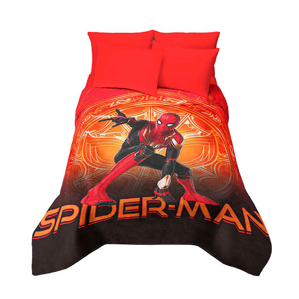 Cobertor Serenity Spider-Man Matrimonial 1.80 x 2.10 mts.