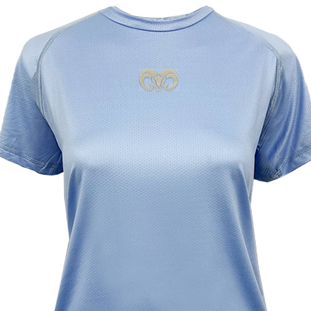 Playera Deportiva AIR BORREGOS Dama, Celeste