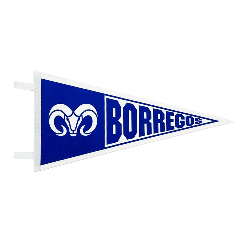 Banderín BORREGOS, Azul