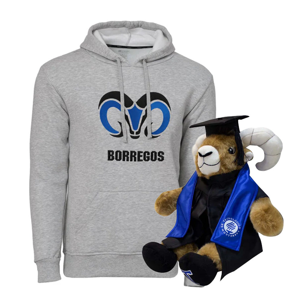 Kit Teus Profesional + Sudadera Essential Borregos Gris