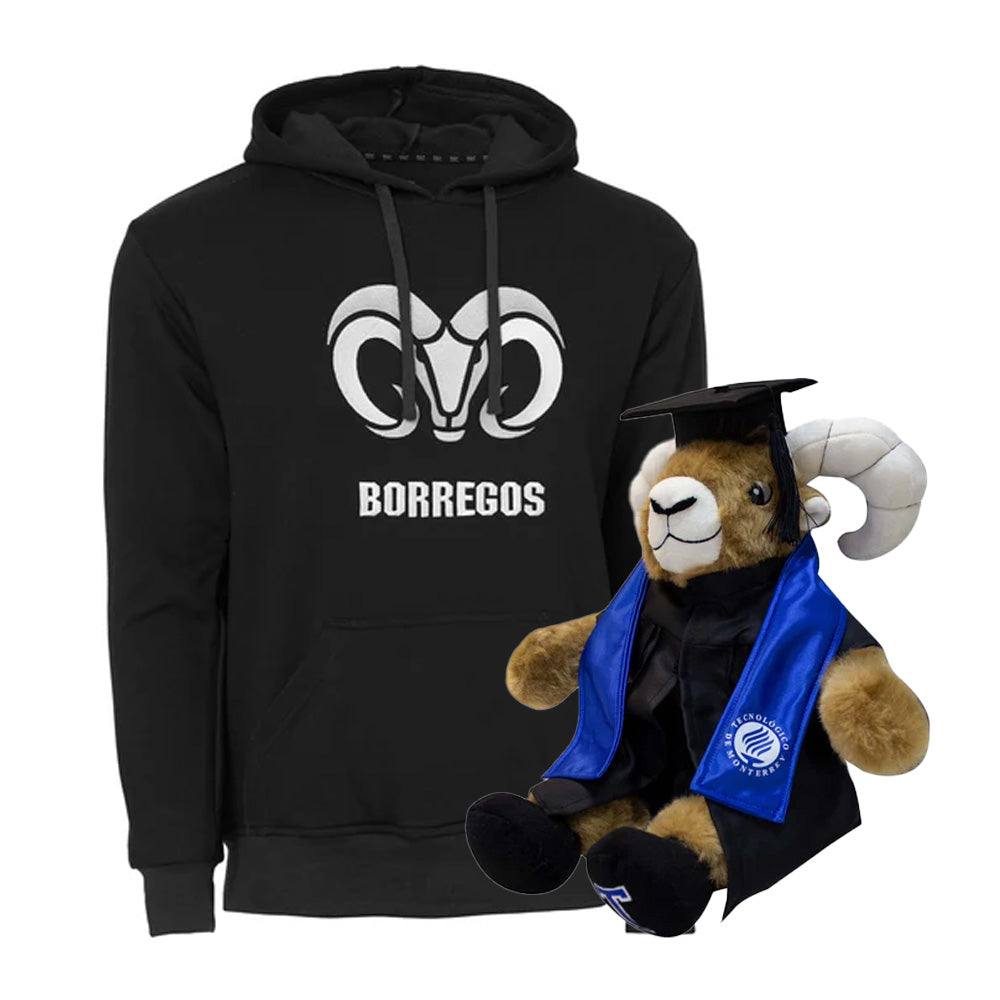 Kit Teus Profesional + Sudadera Essential Borregos Negro