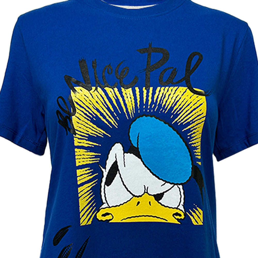 Playera Casual Disney Donald Nice Pal TEC Mujer Azul