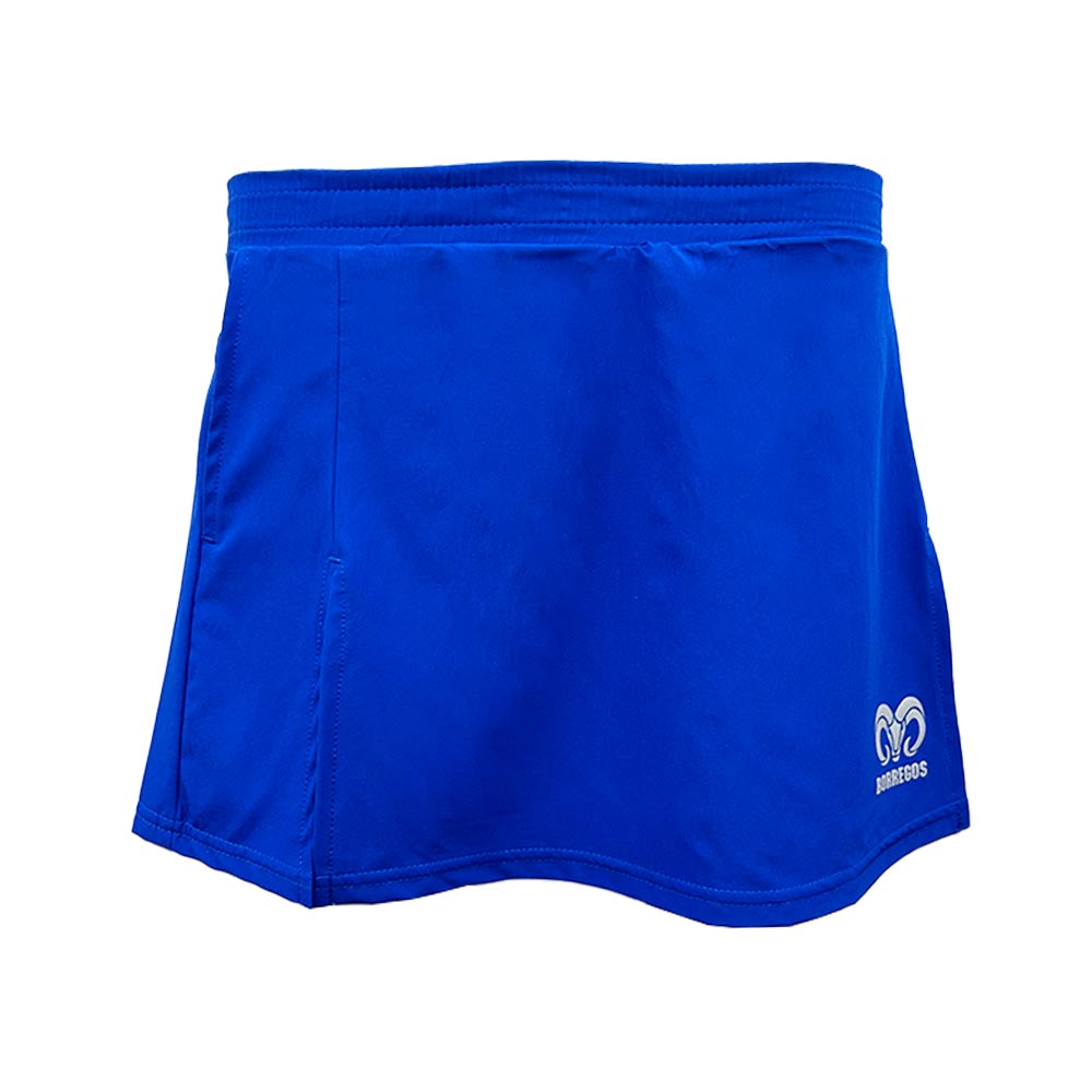 Short Falda Licra Borregos Dama, Azul