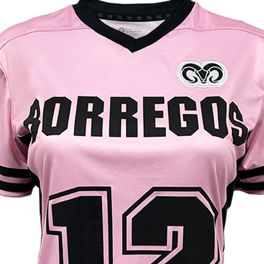 Jersey Colors BORREGOS C/N Mujer, Rosa Palo