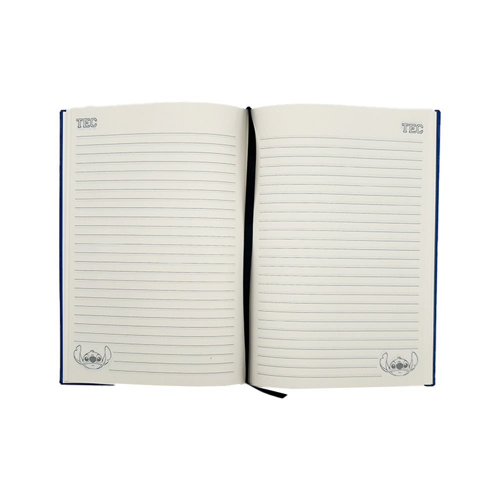 Libreta Disney Stitch, azul