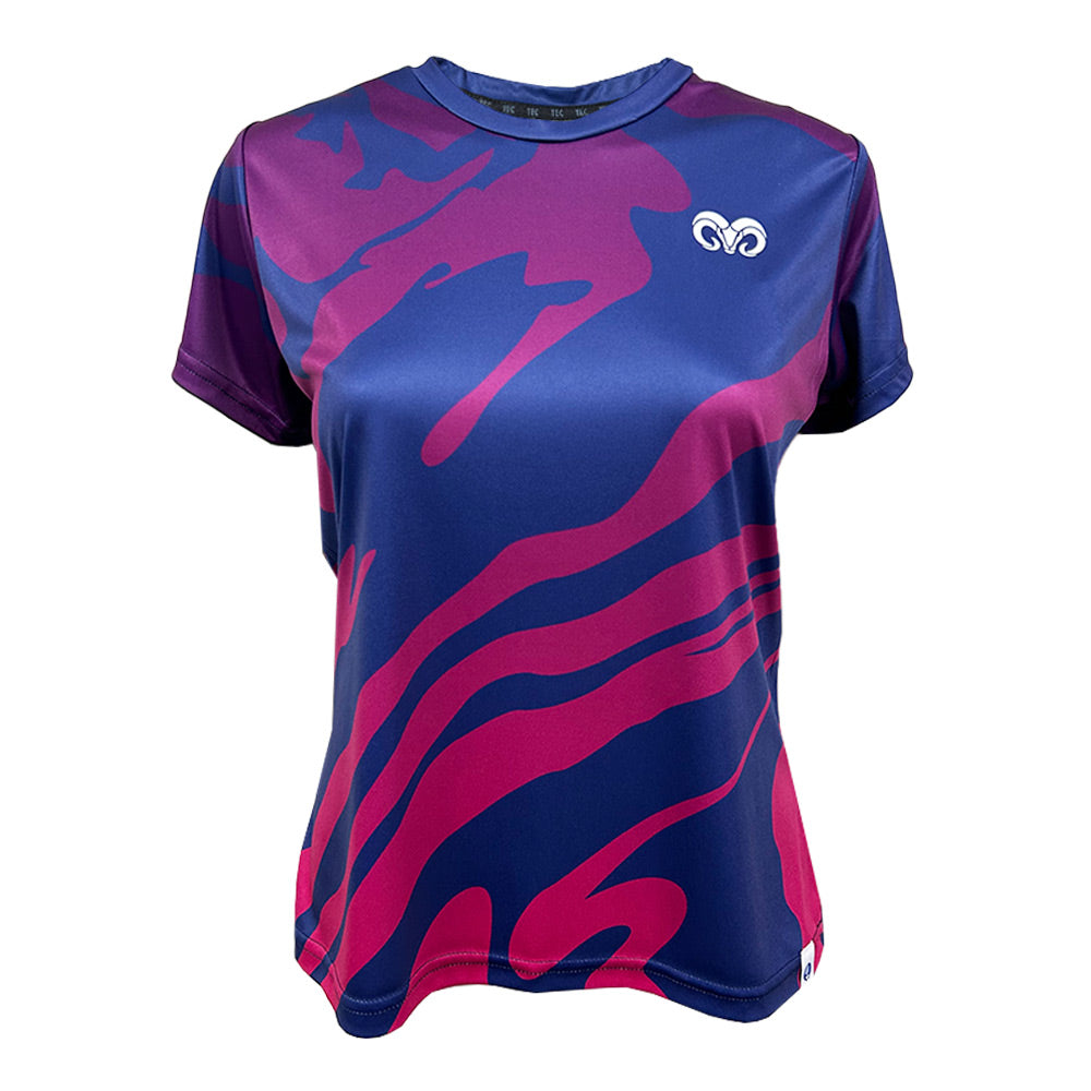 Playera Deportiva Colors BORREGOS Morado, Mujer