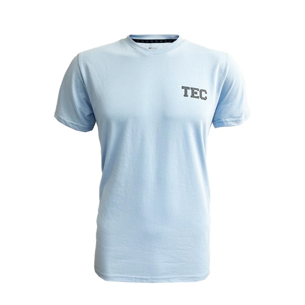 Playera Casual Peanuts TEC Celeste, Hombre