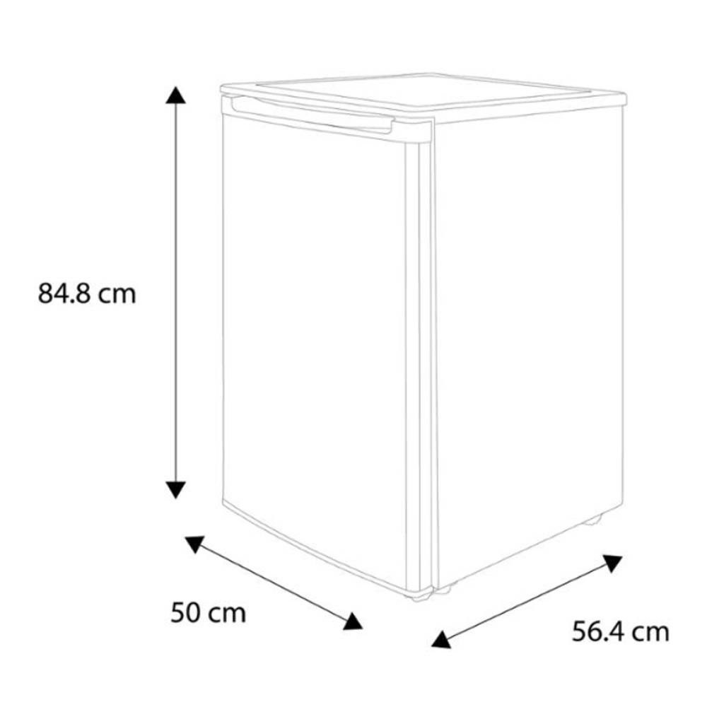 Refrigerador Compacto Magic Chef 125L Acero Inoxidable