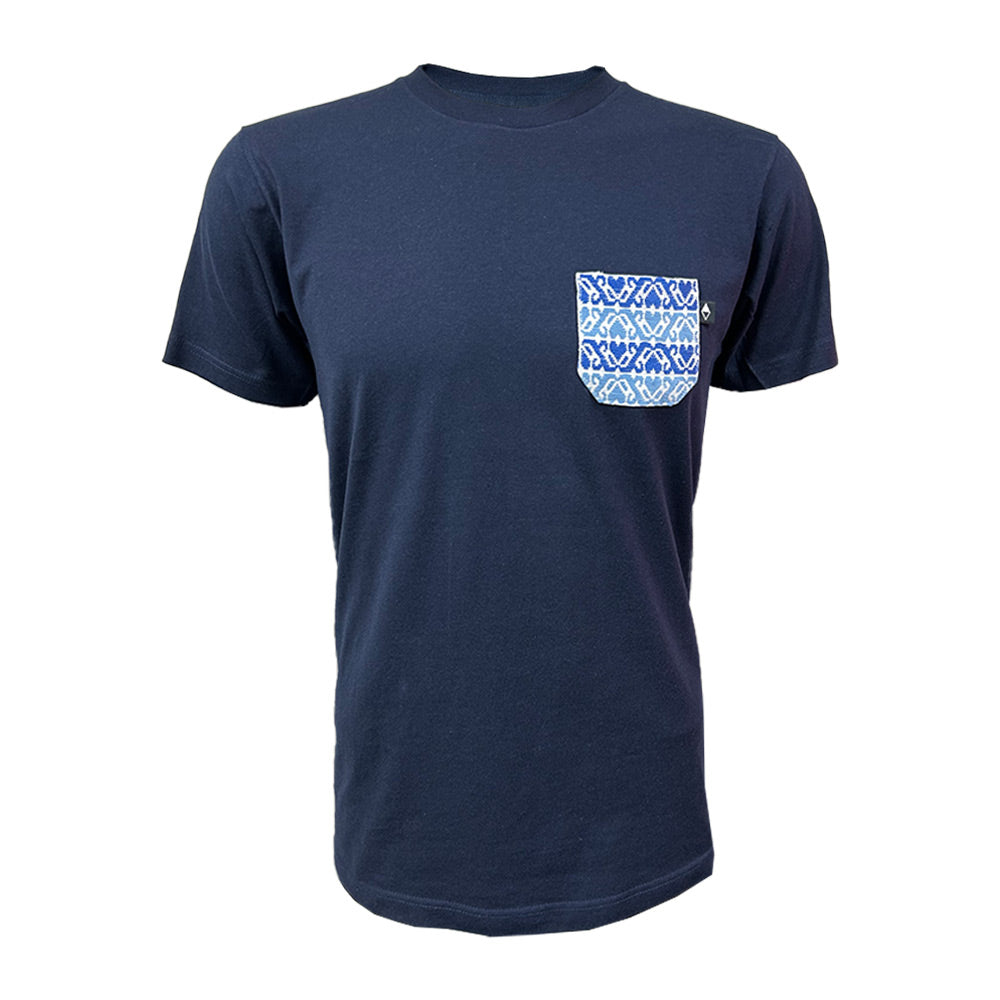 Playera Casual Someone Somewhere TEC Azul Marino, unisex