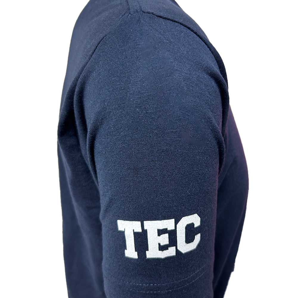 Playera Casual Someone Somewhere TEC Azul Marino, unisex