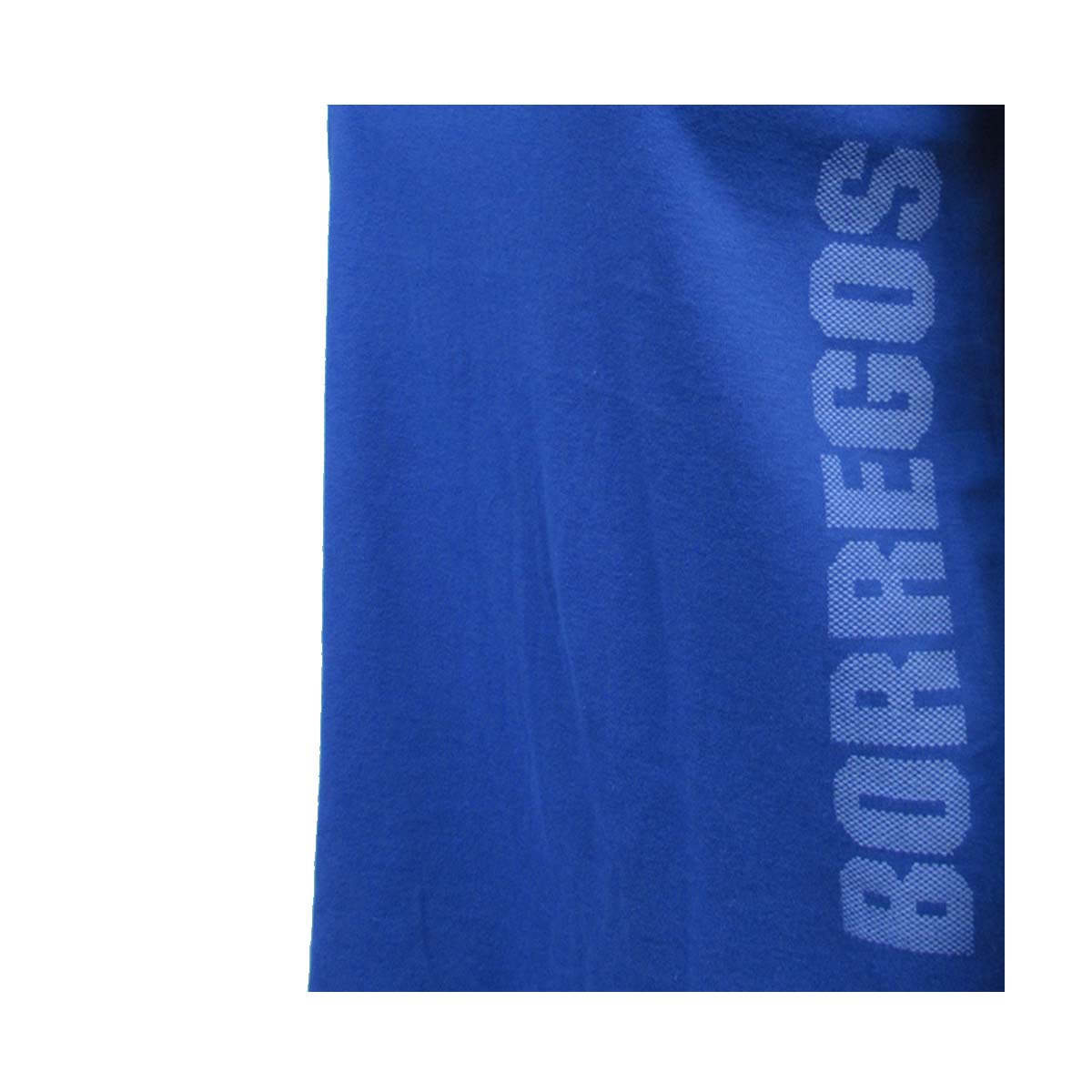 Playera casual BORREGOS  cuello v Dama Azul Rey