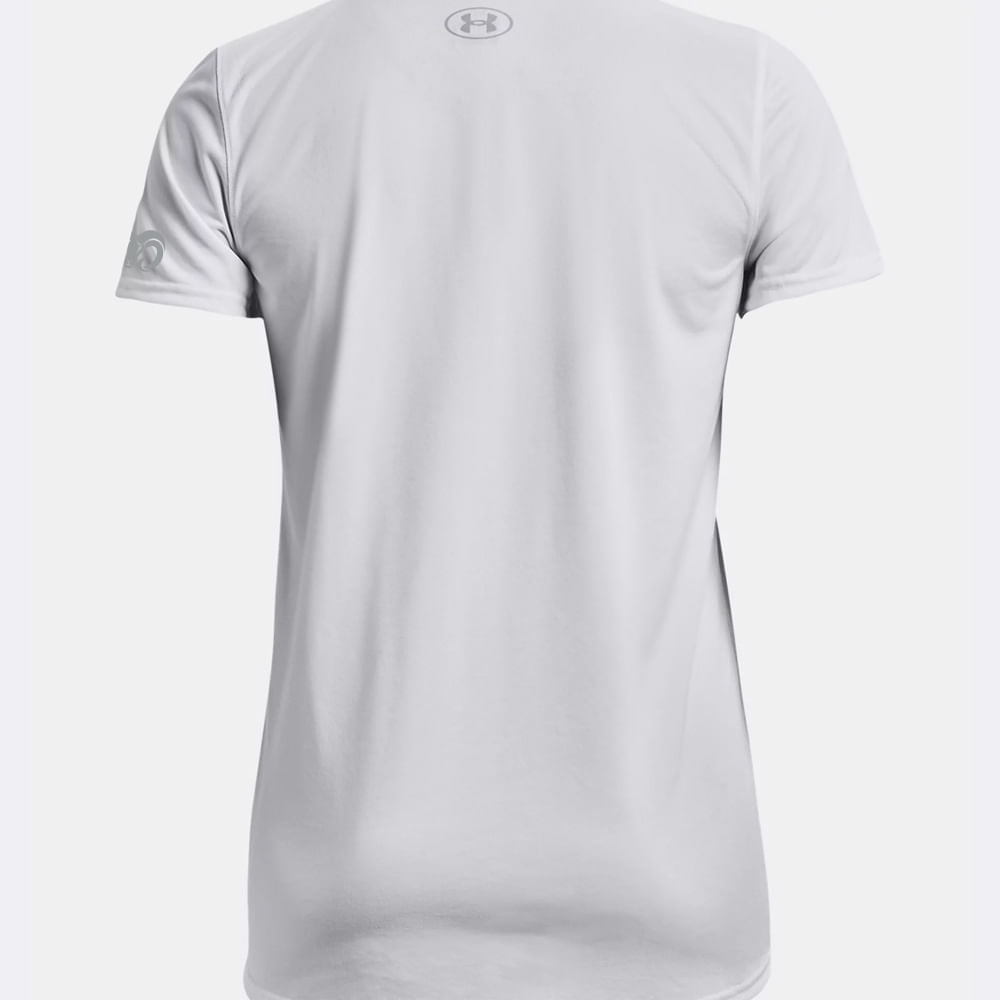 Playera Deportiva Under Armour Borregos CF - Blanco