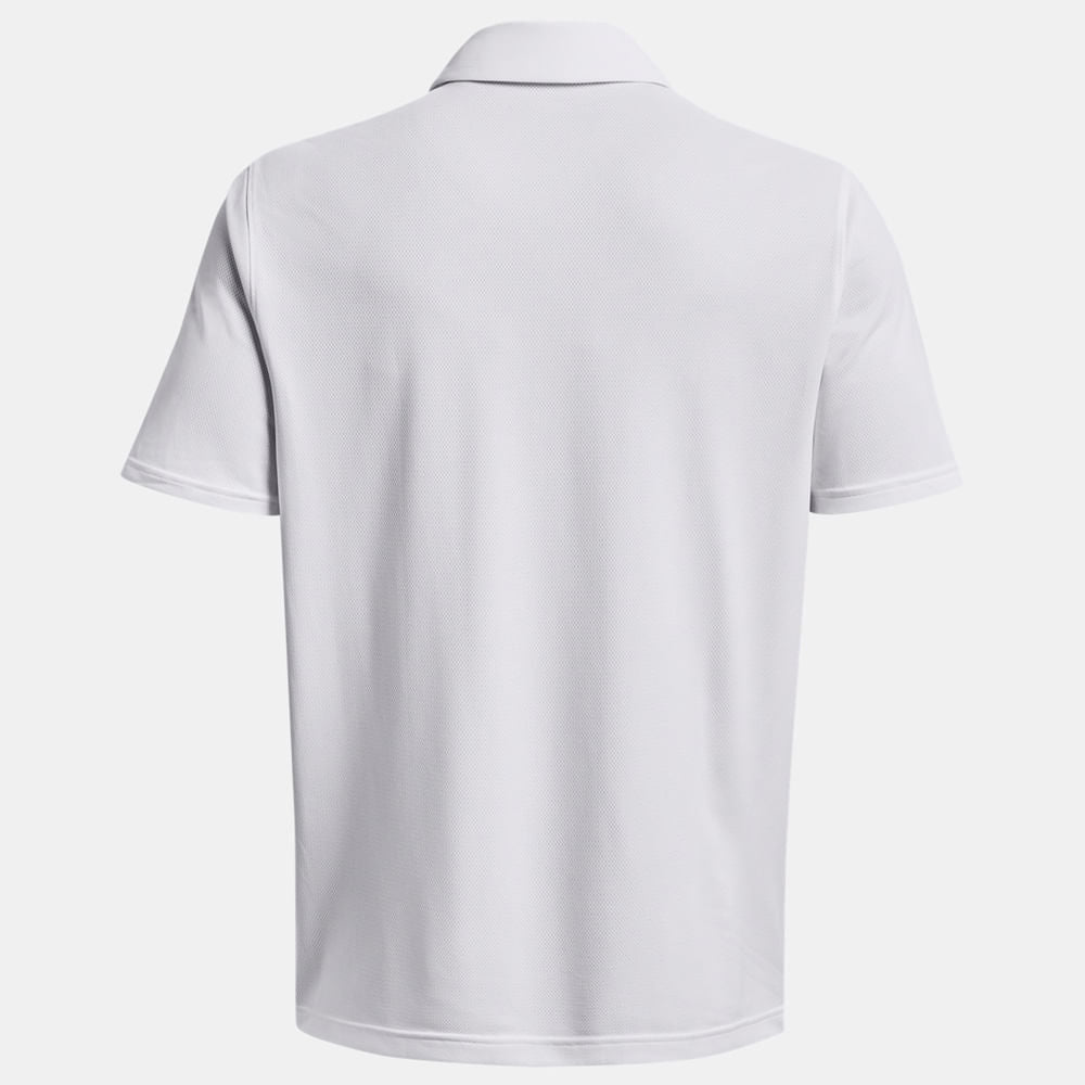 Playera Polo Under Armour Borregos Hombre - Blanco