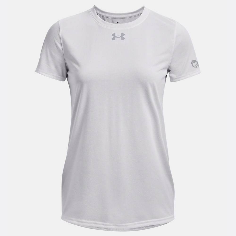 Playera Deportiva Under Armour Borregos CF - Blanco