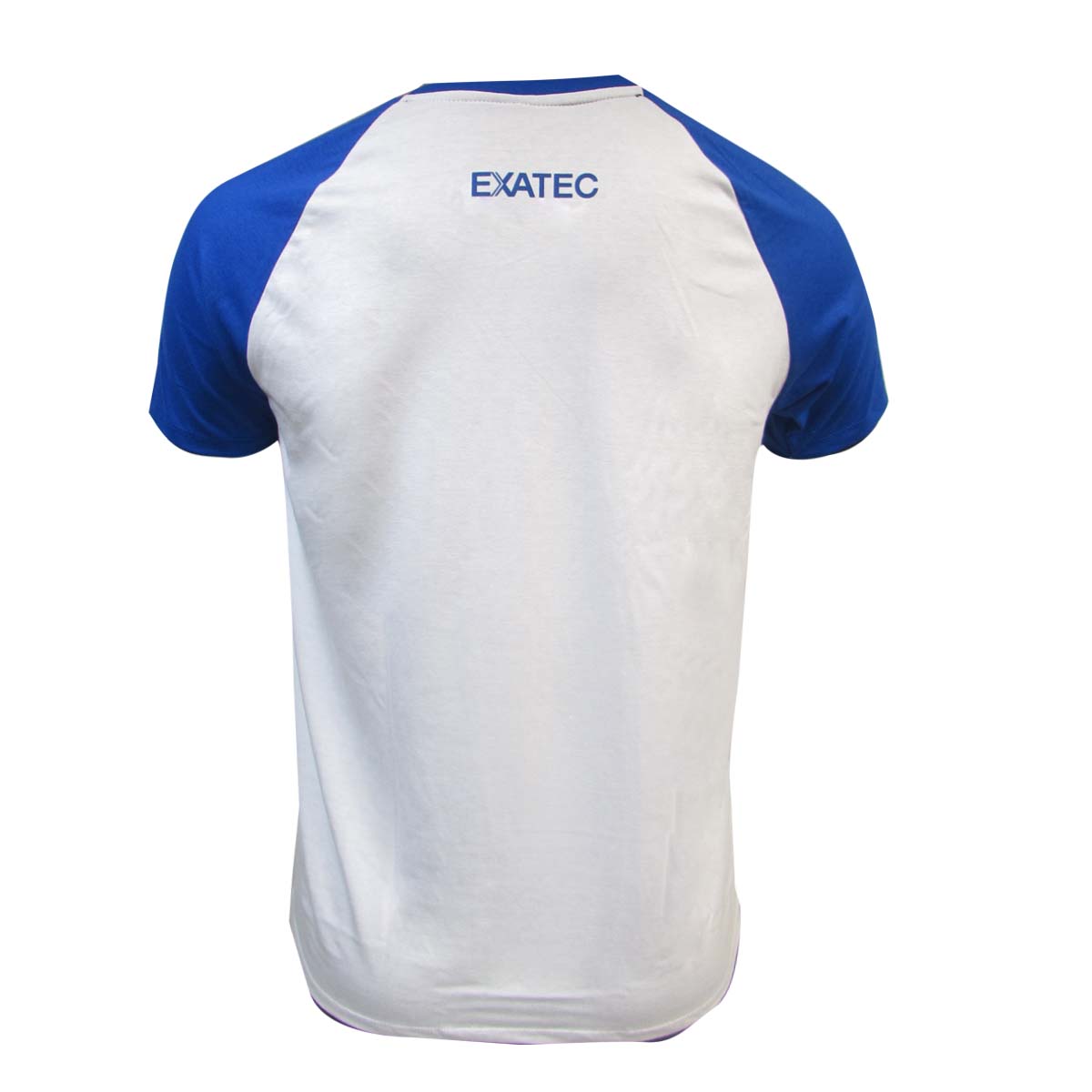 Playera Casual EXATEC Manga Raglan - Azul, Hombre