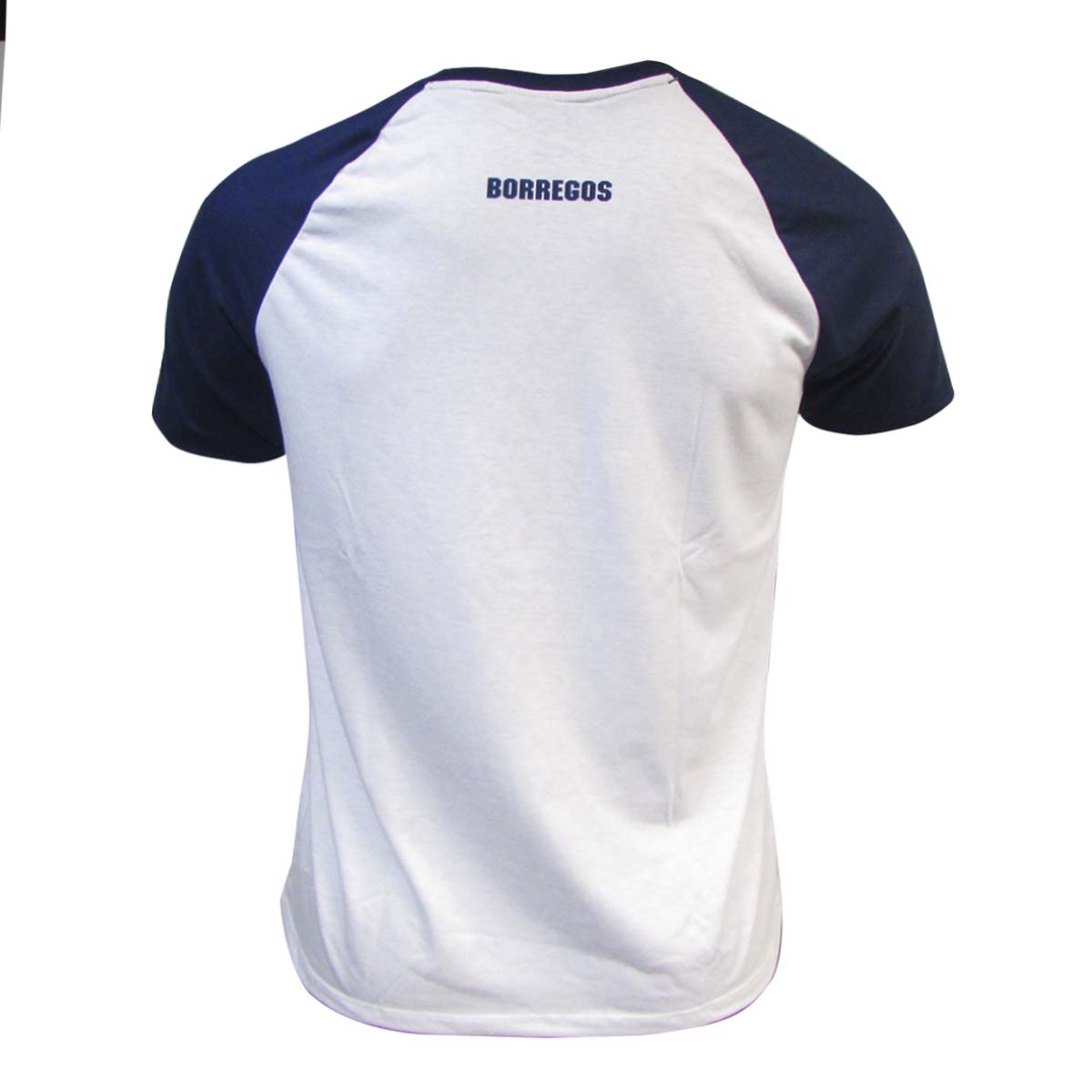 Playera Casual Borregos Manga Raglan - Marino, Hombre