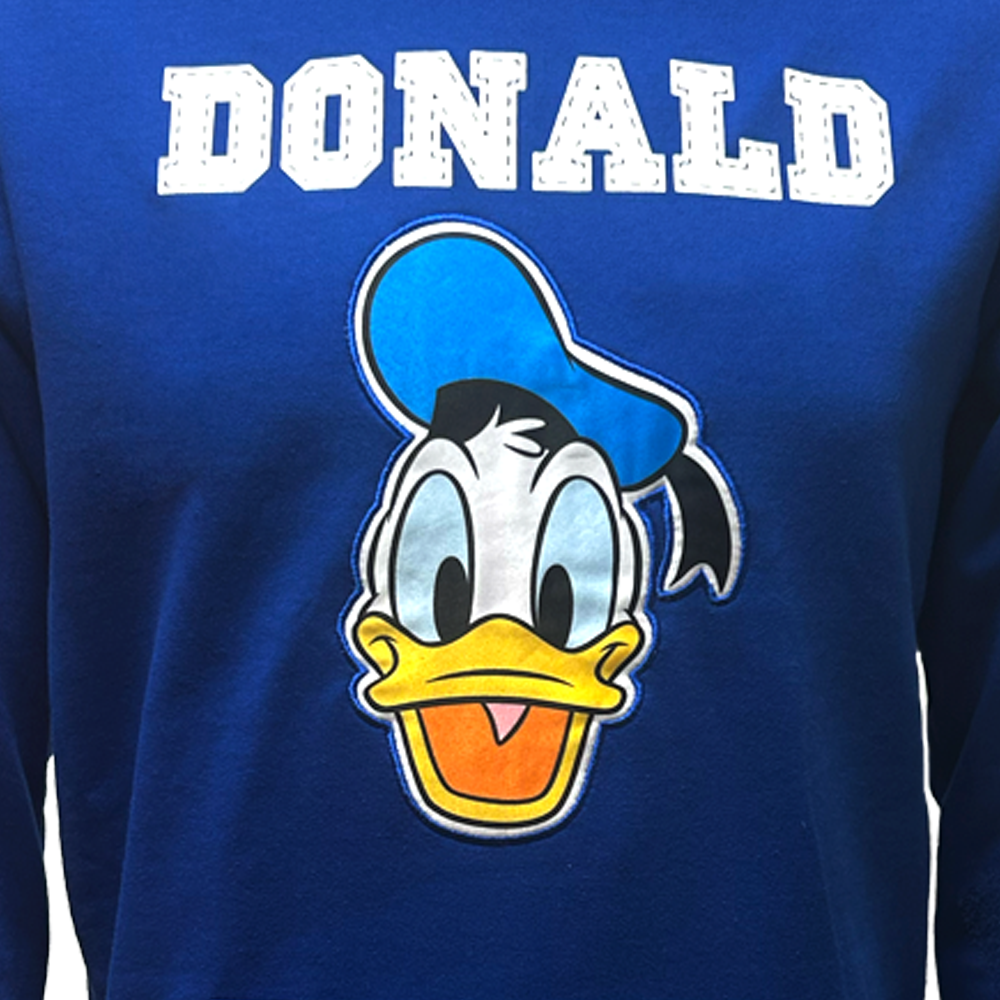 Sudadera Algodón Disney Donald TEC Azul