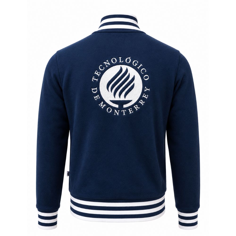 Chamarra Universitaria ANTORCHA Azul Marino, Unisex