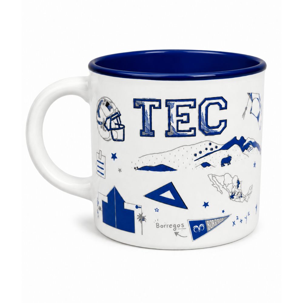Taza Iconos TEC Blanco