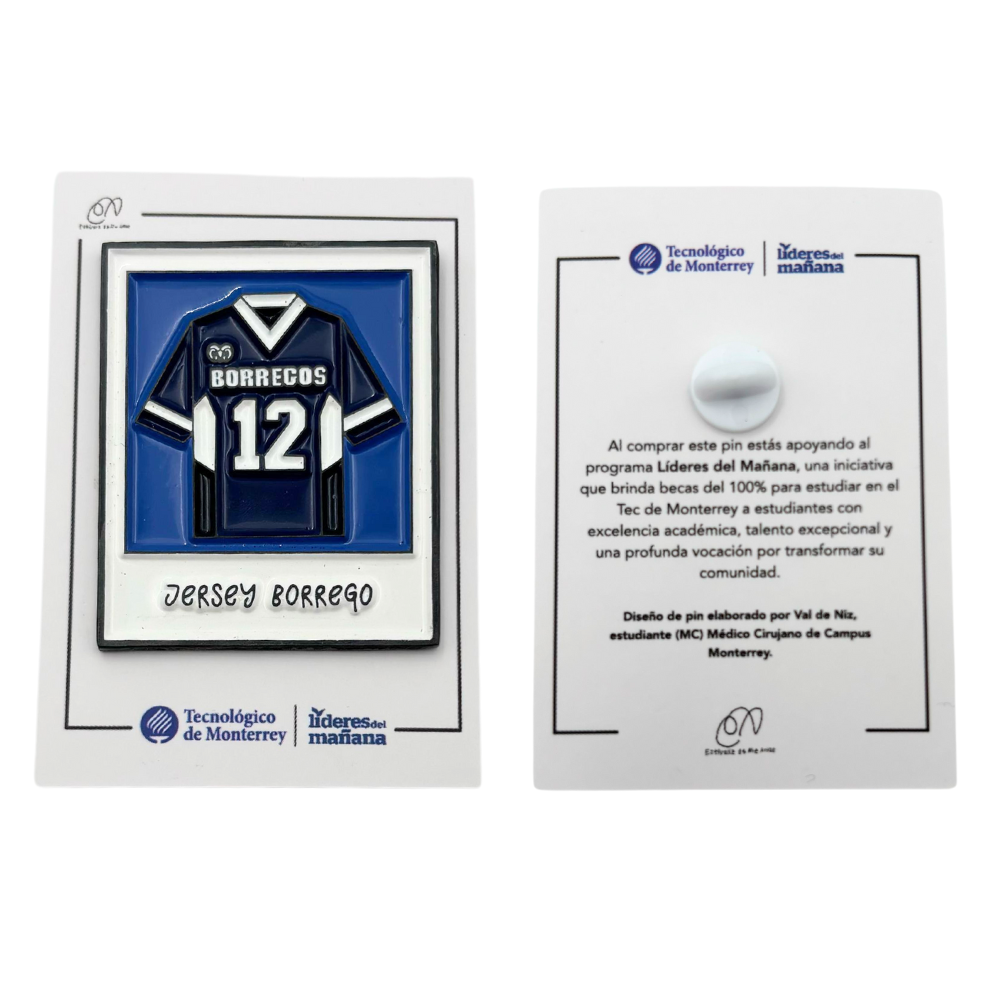 Pin Jersey Borregos LDM