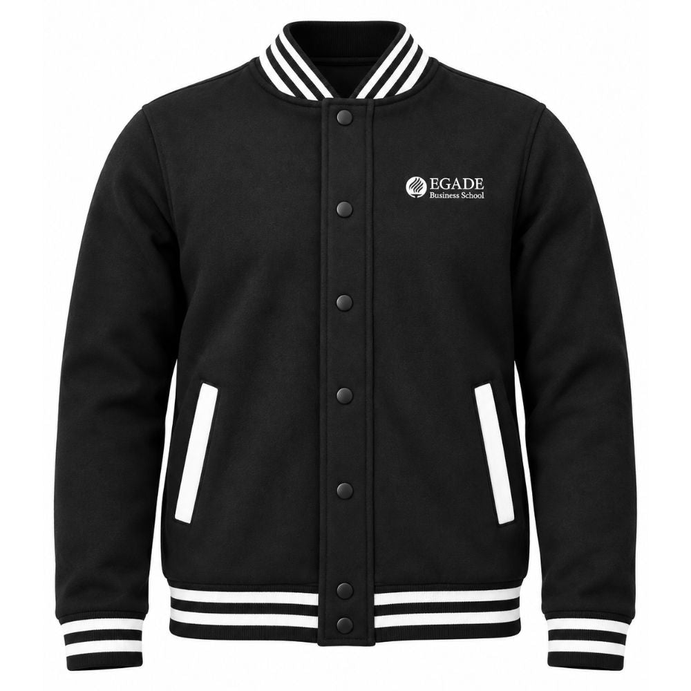 Chamarra Universitaria Básica EGADE Negro, Unisex