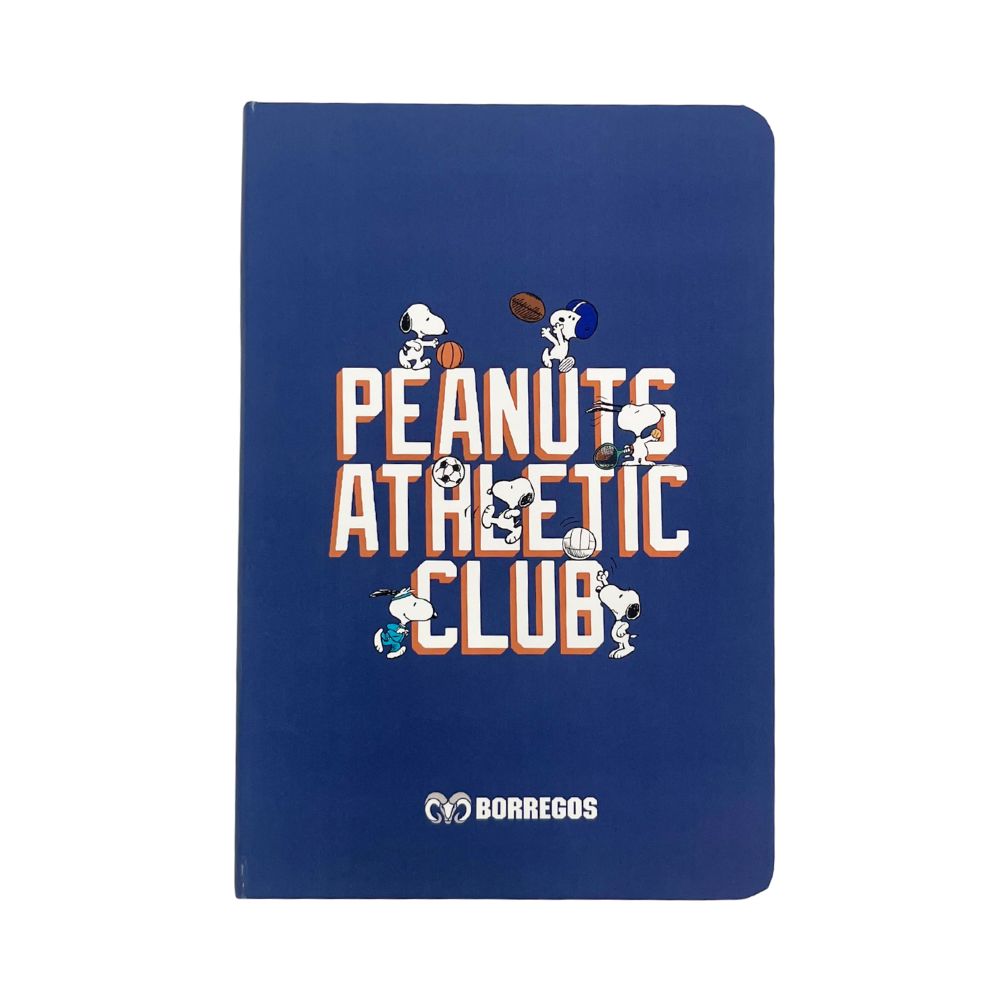 Libreta Peanuts Snoopy B2S25 BORREGOS, Azul