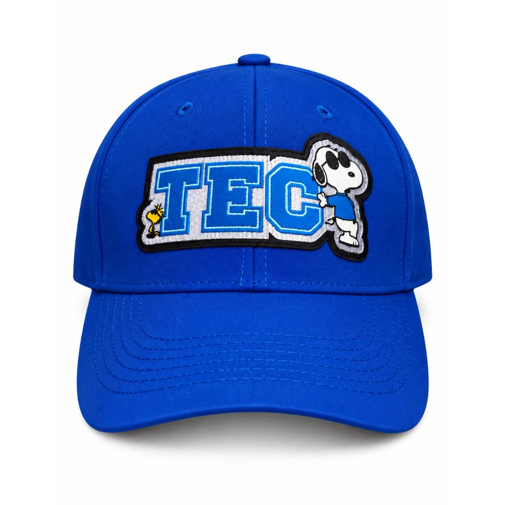 Gorra Snoopy Peanut Tec 80 Aniversario Azul