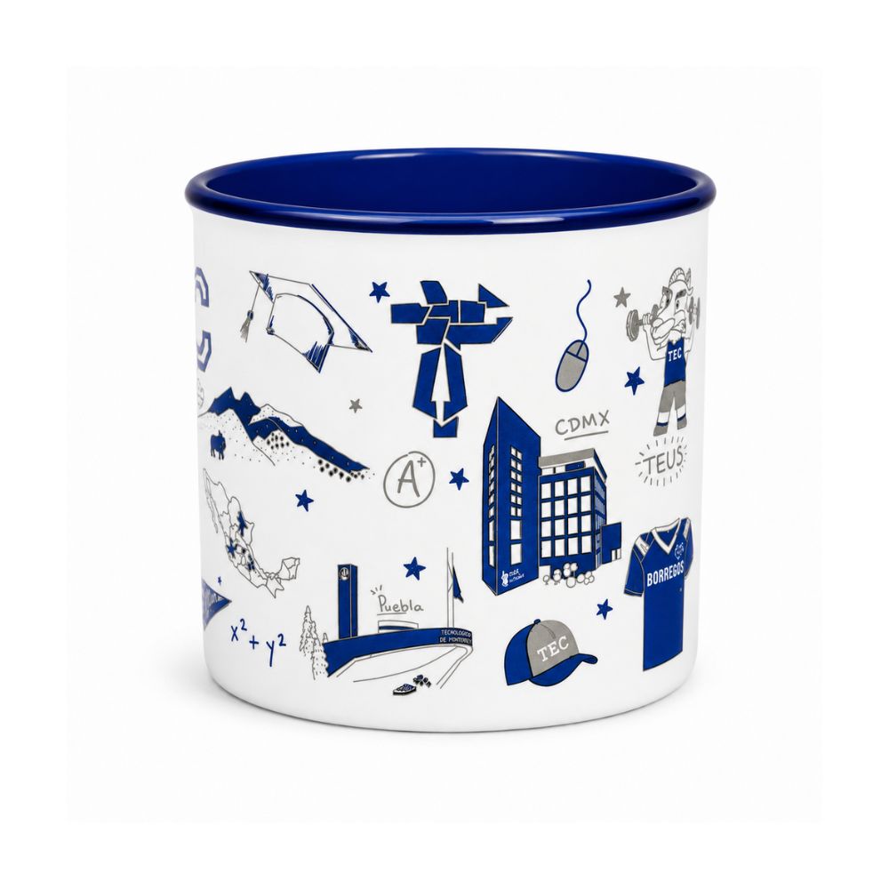 Taza Iconos TEC Blanco