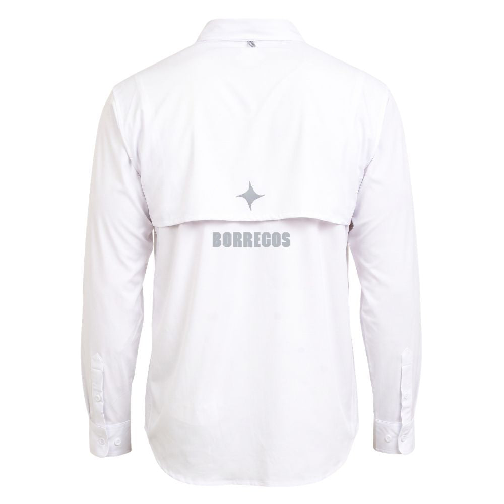 Camisa MAJA Outdoor Signature BORREGOS Blanco, Unisex