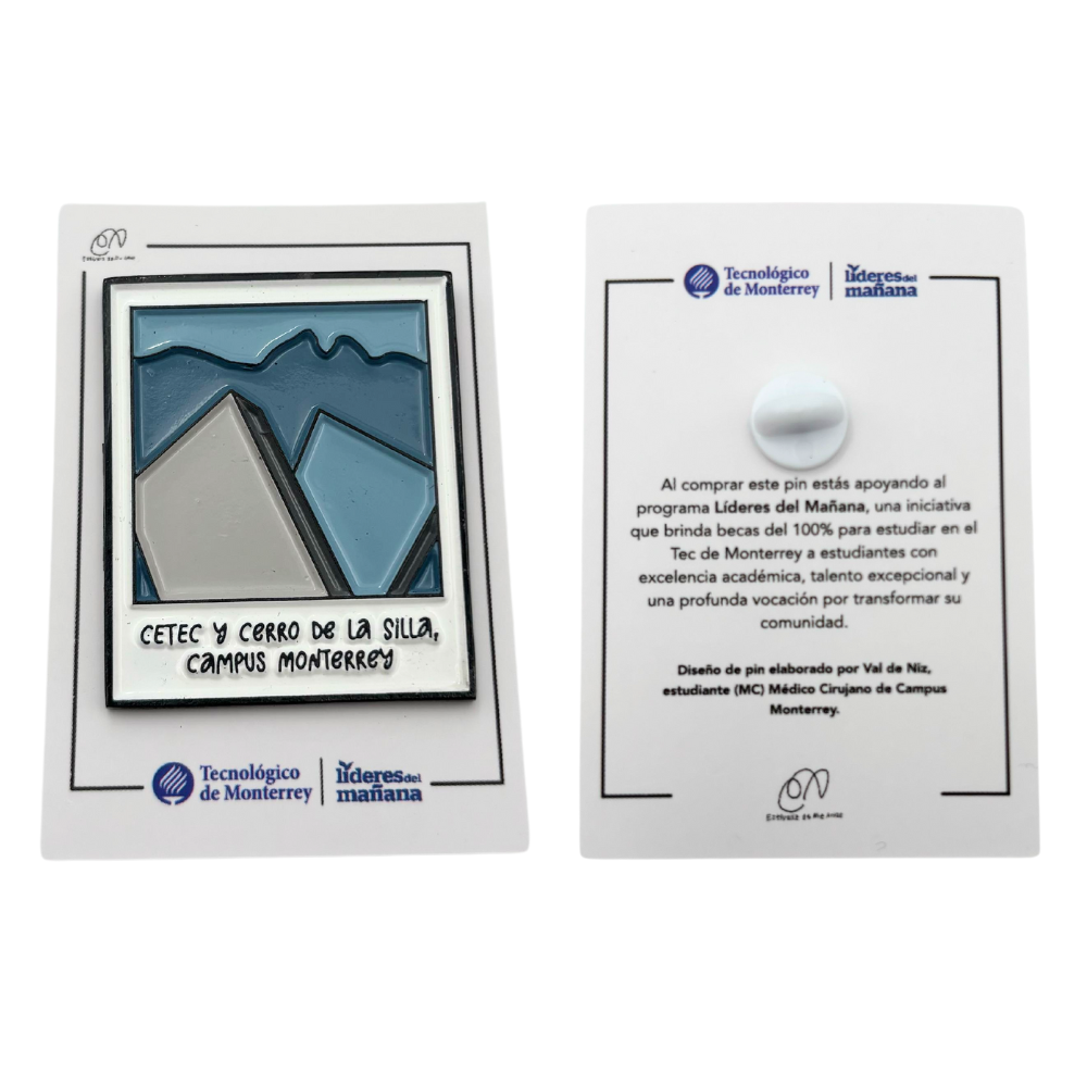Pin Cetec y Cerro de la Silla LDM