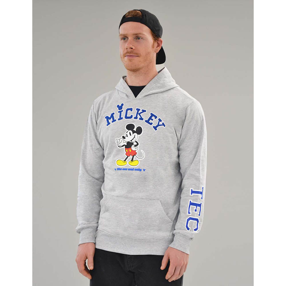 Sudadera Algodón Disney Mickey TEC Gris