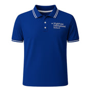 Playera Polo Uniforme HPIS azul