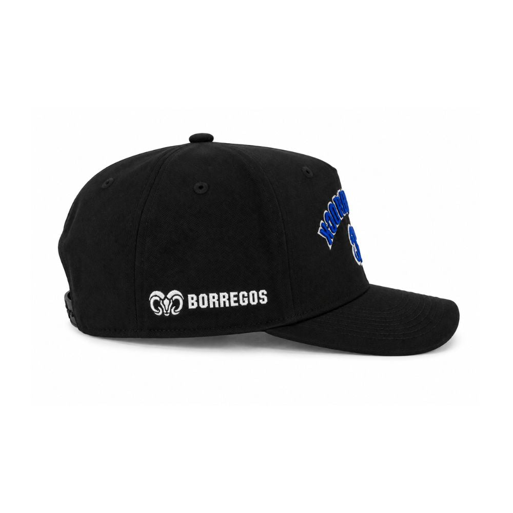 Gorra Black Clover GAME DAY Snap BORREGOS Negro