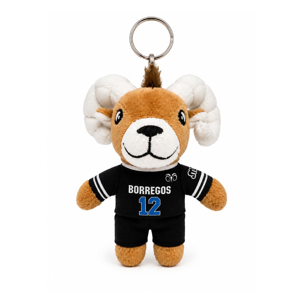 Peluche Teus Mini Llavero Jersey Borregos Negro