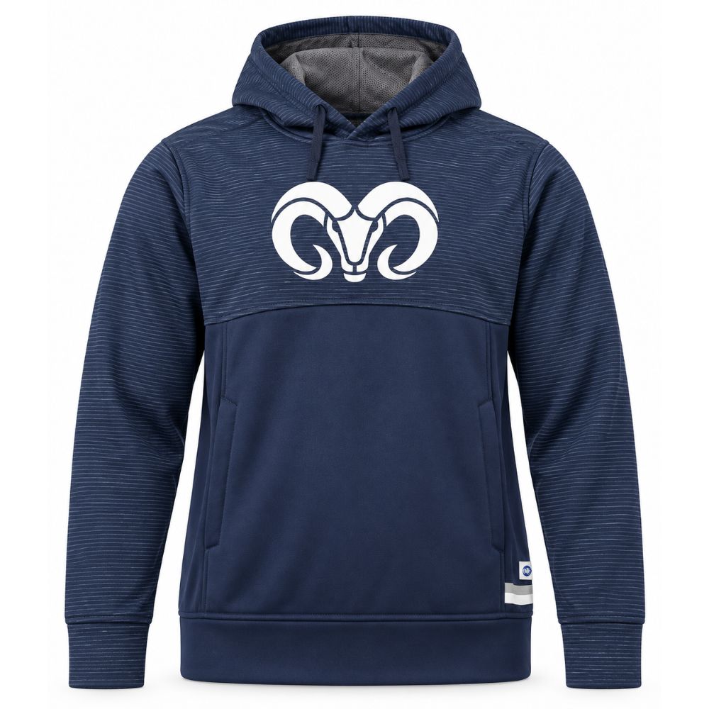 Sudadera Poliéster Básica BORREGOS Azul, Unisex