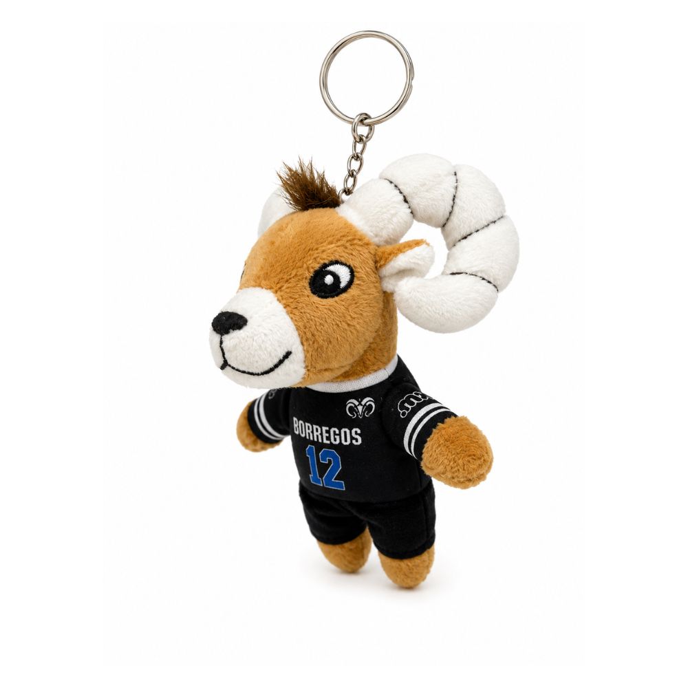 Peluche Teus Mini Llavero Jersey Borregos Negro